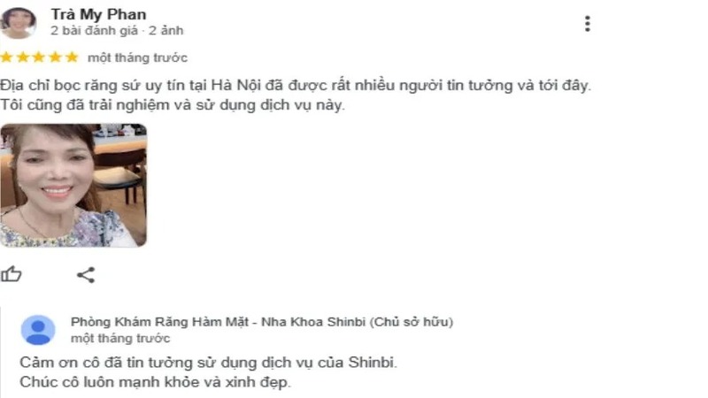 Phản hồi từ khách hàng