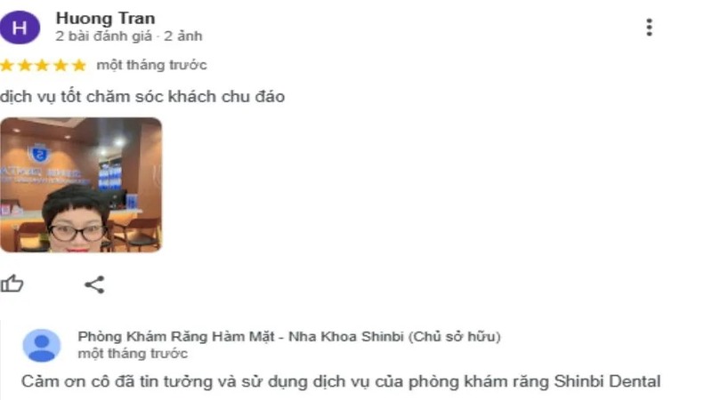 Phản hồi từ khách hàng