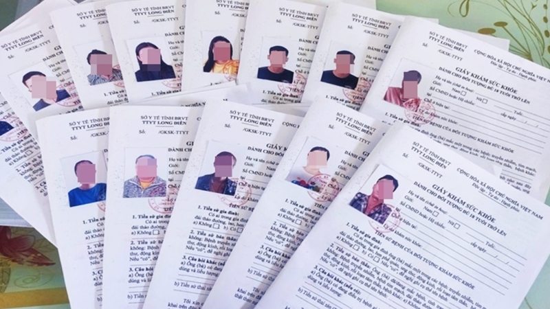 Mẫu giấy khám sức khỏe theo thông tư 14/2013/tt-byt