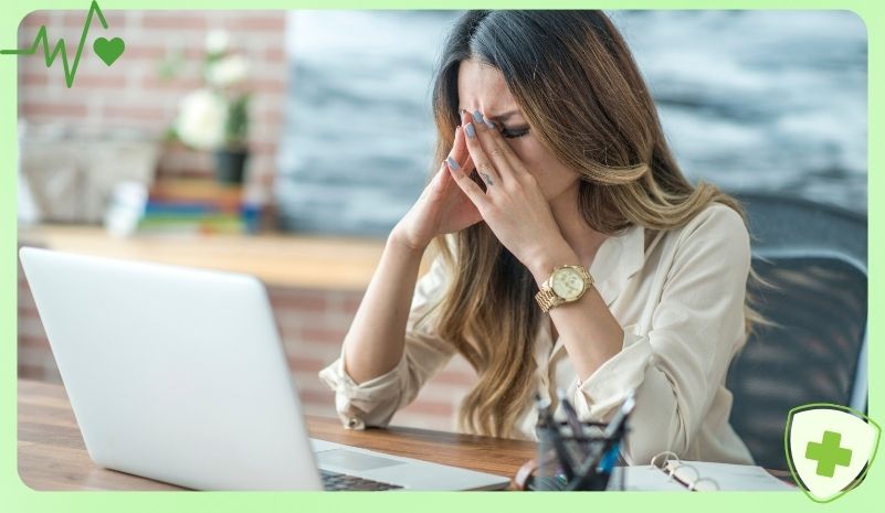 Phụ nữ bị stress